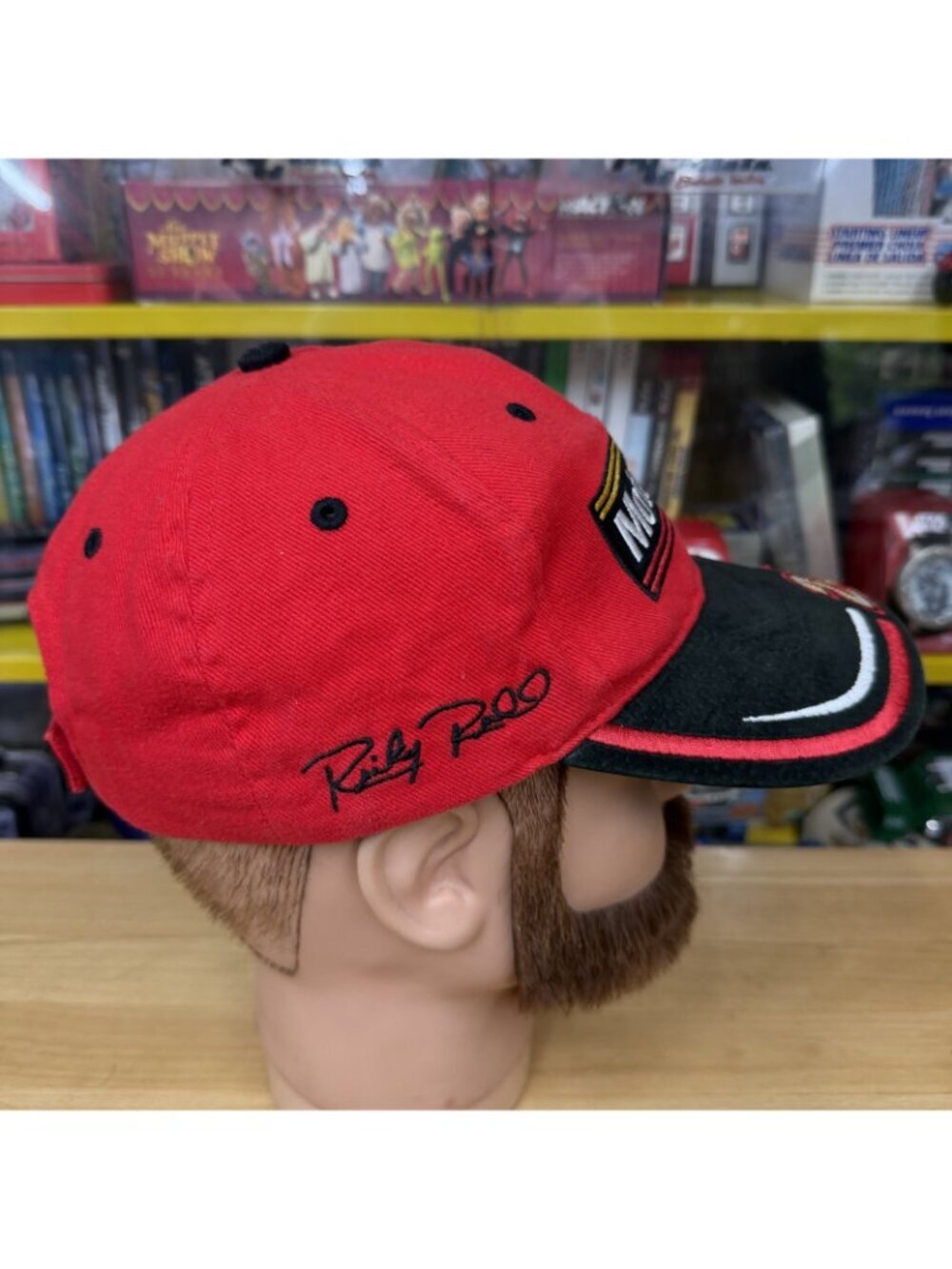 Vintage Motorcraft 21 Ricky Rudd Nascar Racing Adjustable Snapback Hat Cap - Picture 3 of 7